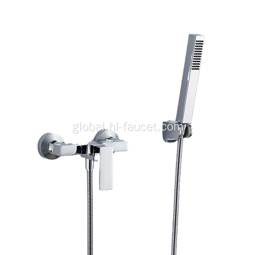  New Bath & Shower Faucet Square Bathroom Hot and Cold Basin Mixer Taps Supplier